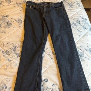 Ralph Lauren Blue Label Blue Ankle Cropped Jeans